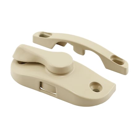 Prime-Line Window Sash Lock, Zinc Diecast, Fits Silverline Windows, Tan in Color, 2-1/16in Hole Centers F 2896